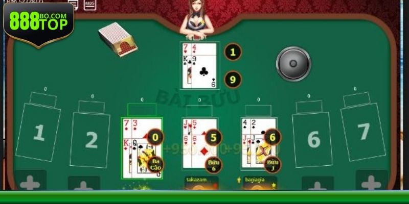Bài bửu là game so điểm giữa 2 cặp